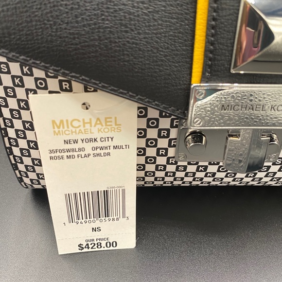 Michael Kors Rose MD Flap New York City Taxi Collection - Picture 6 of 6